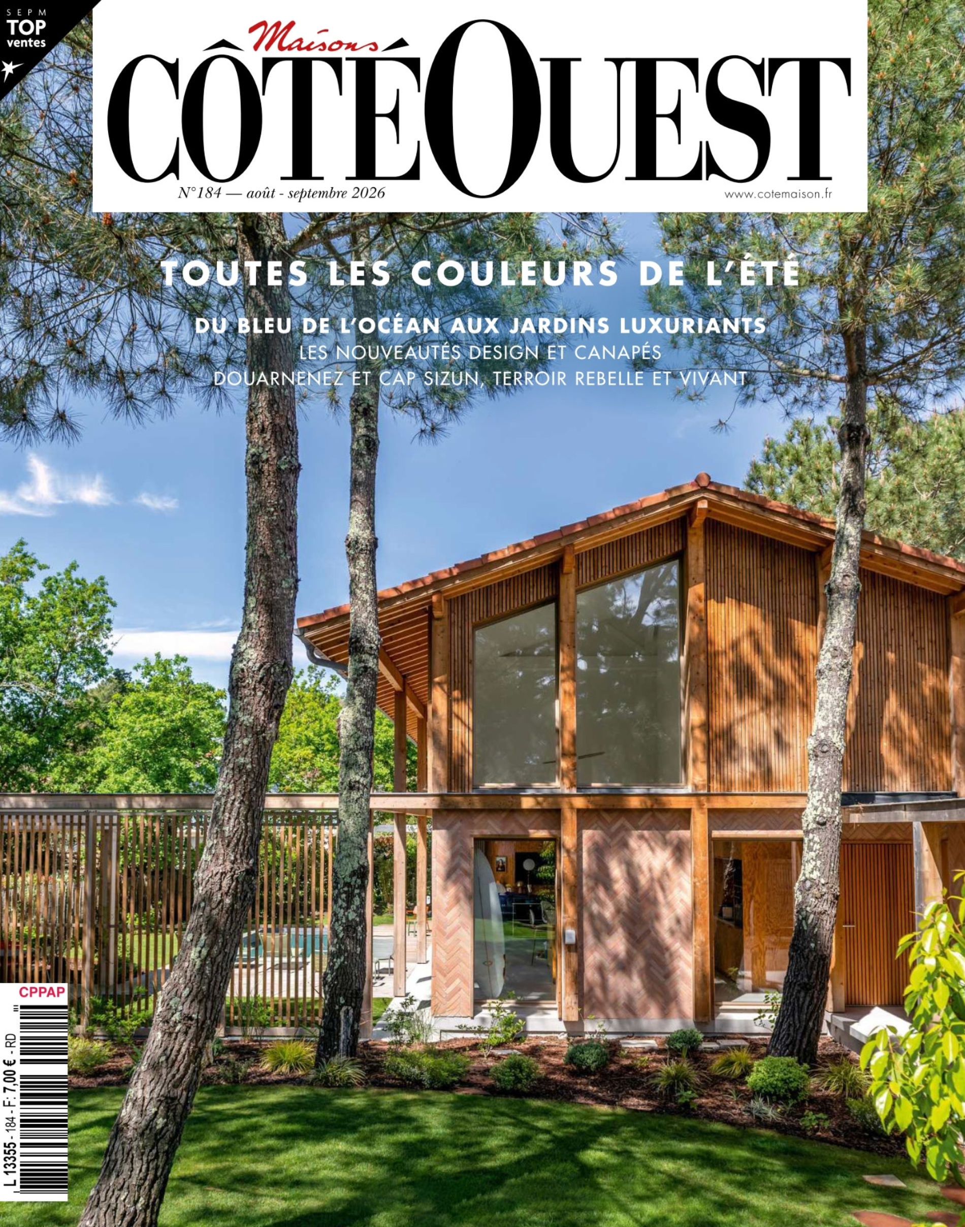 Maison Côté Ouest, août-septembre 2026