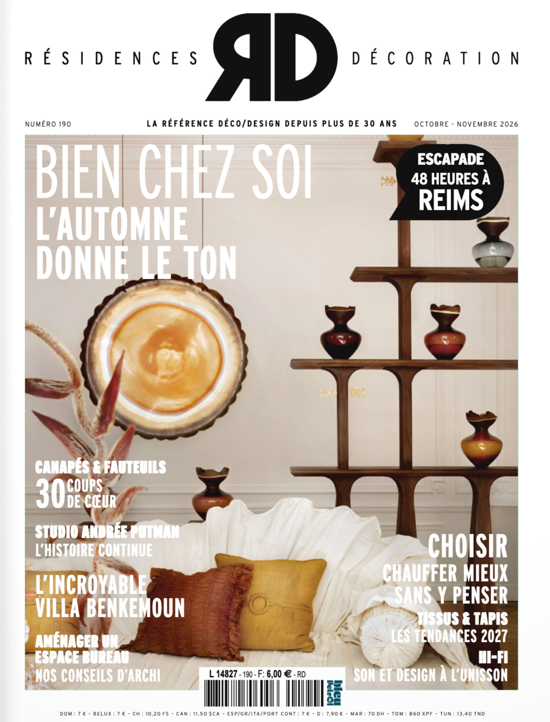 Résidence Décoration, France, Octobre 2026