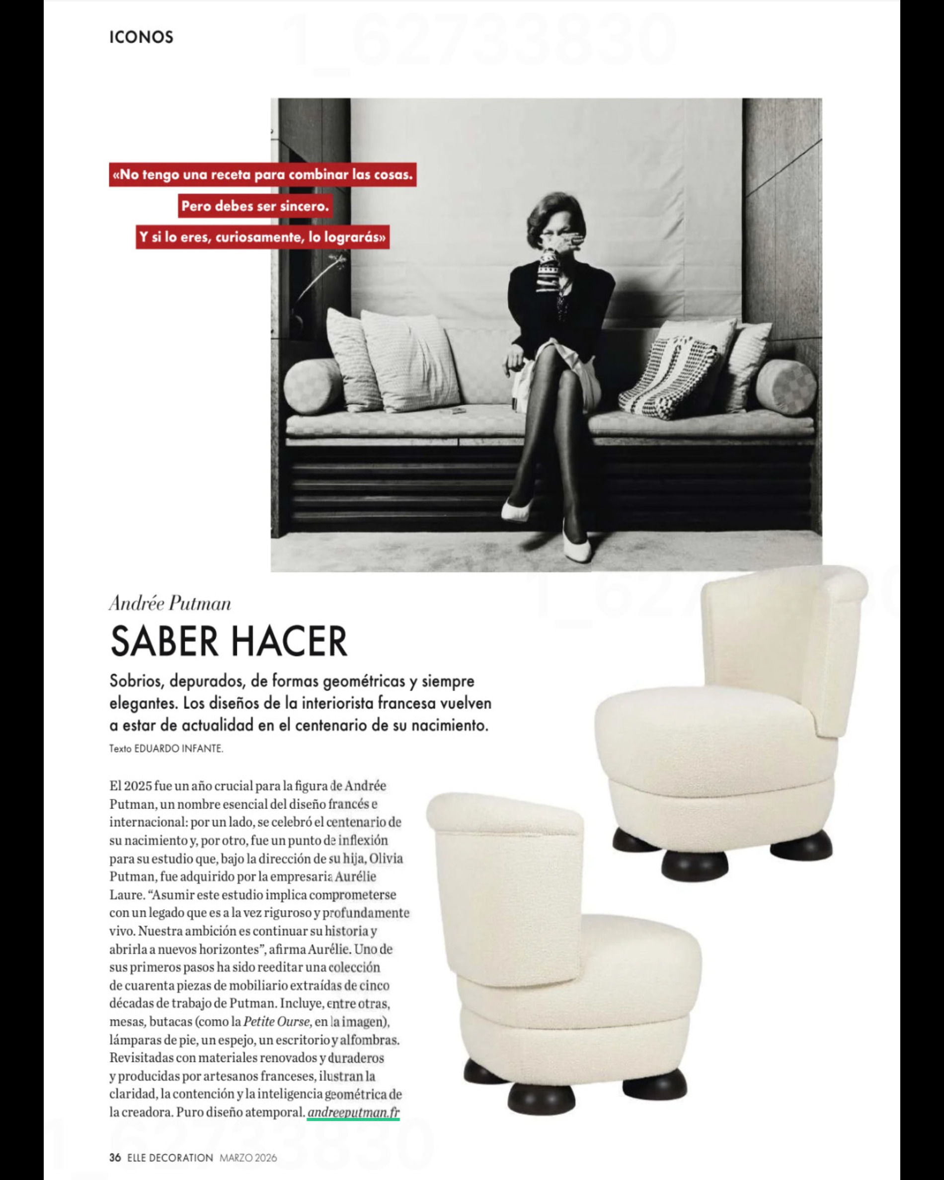 Elle Decoration Spain, février 2026