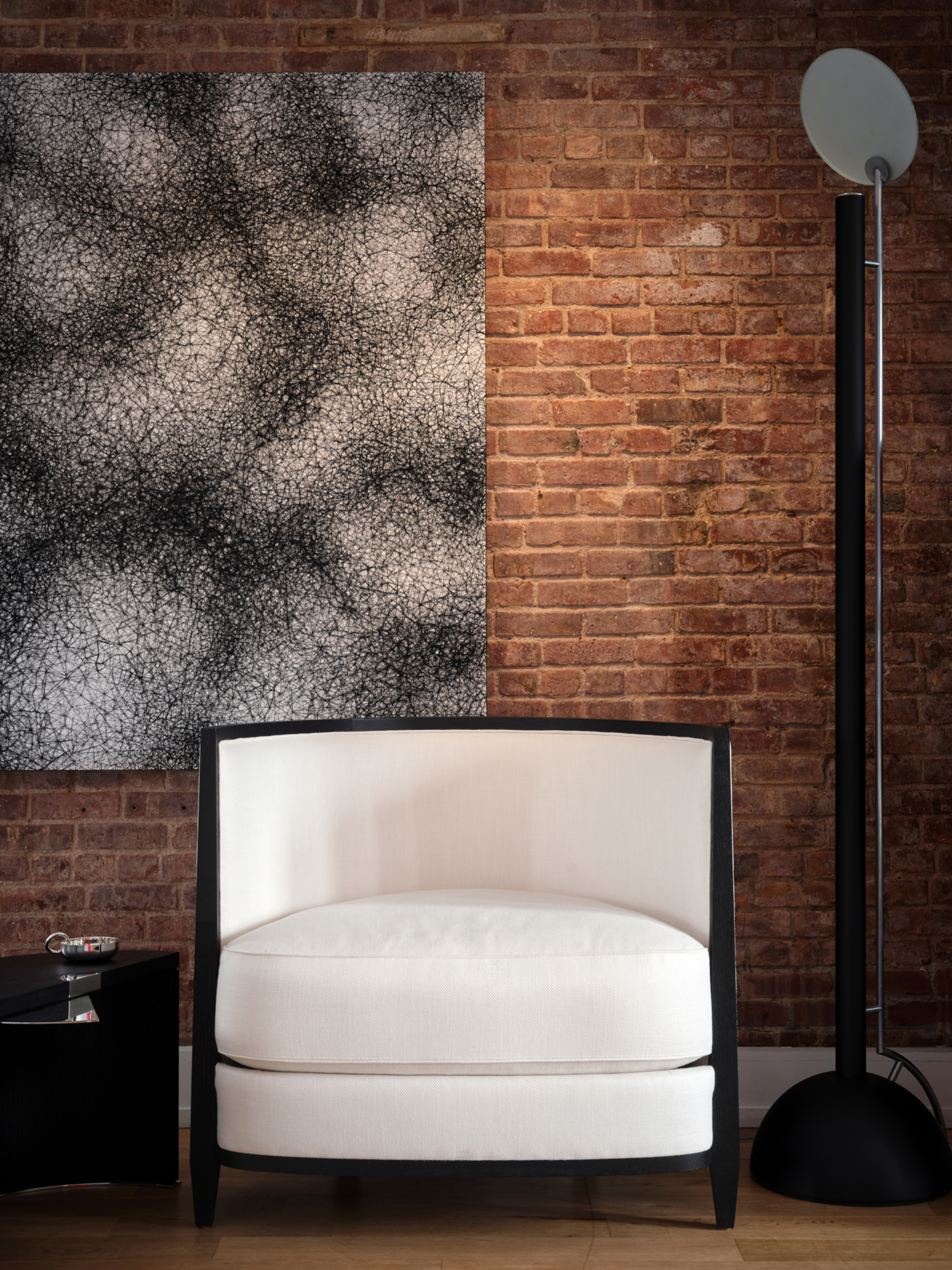 Tube et Béret floor lamp
