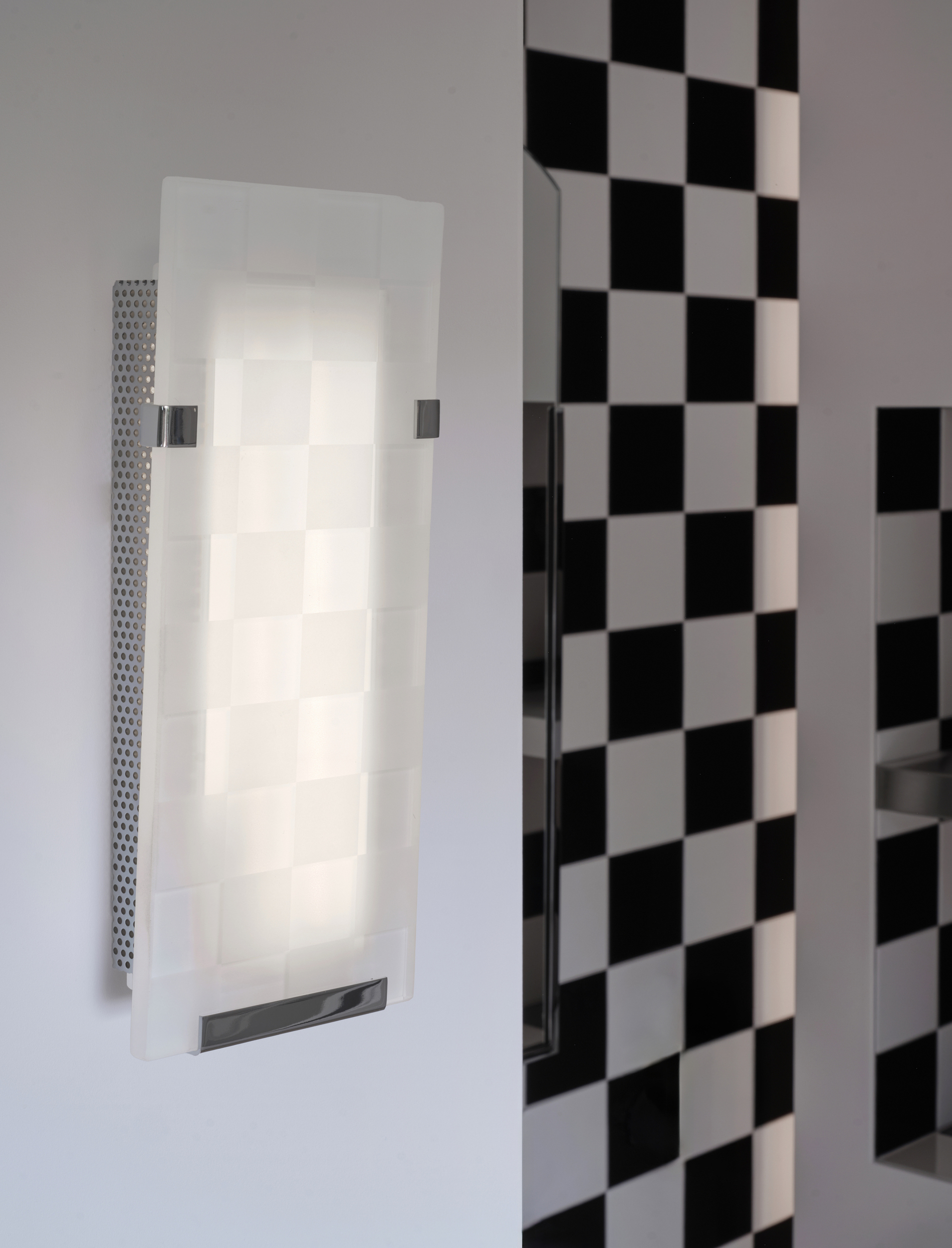 Lampe murale Tenir à carreau
