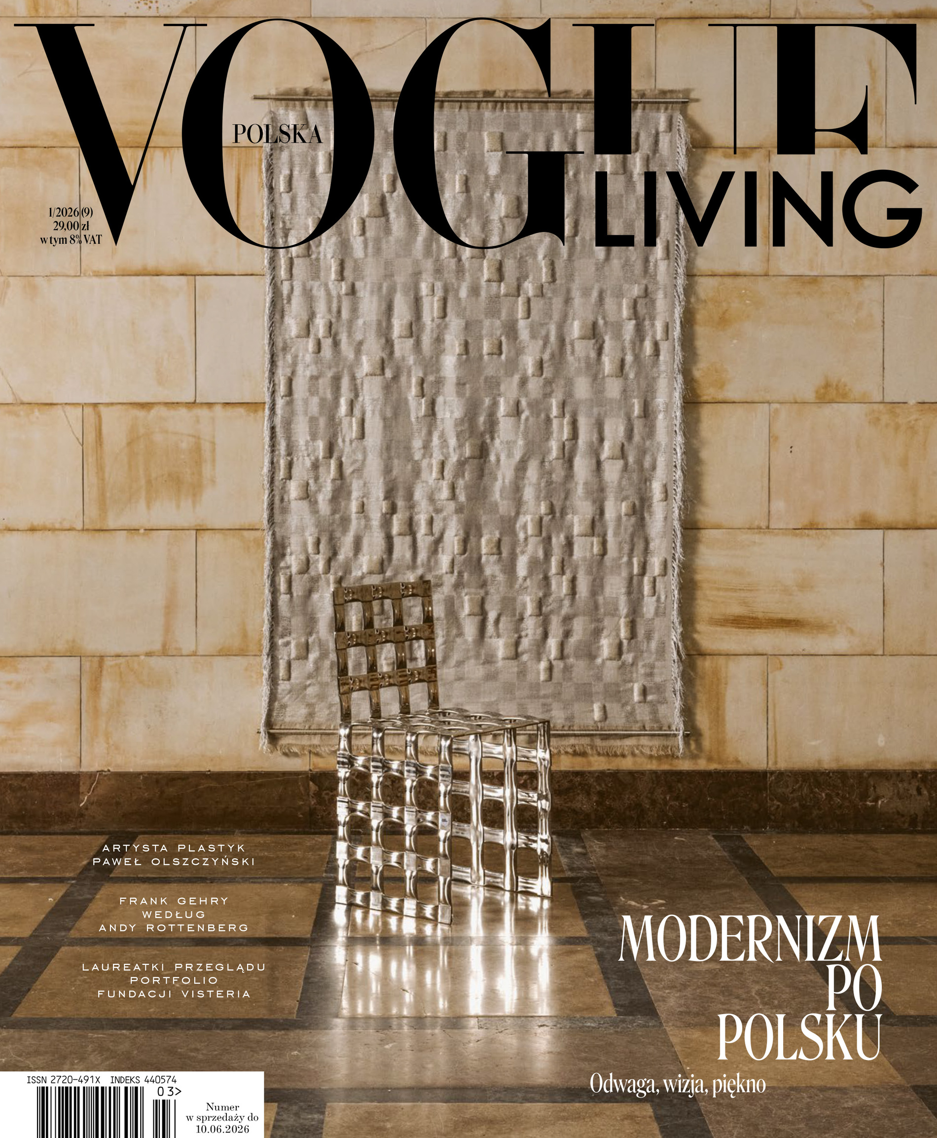 Vogue Living, mars 2026
